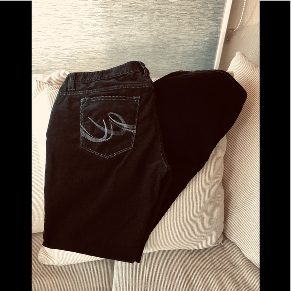 Vintage❣️ Express Black Corduroy Pants - Picture 4 of 9